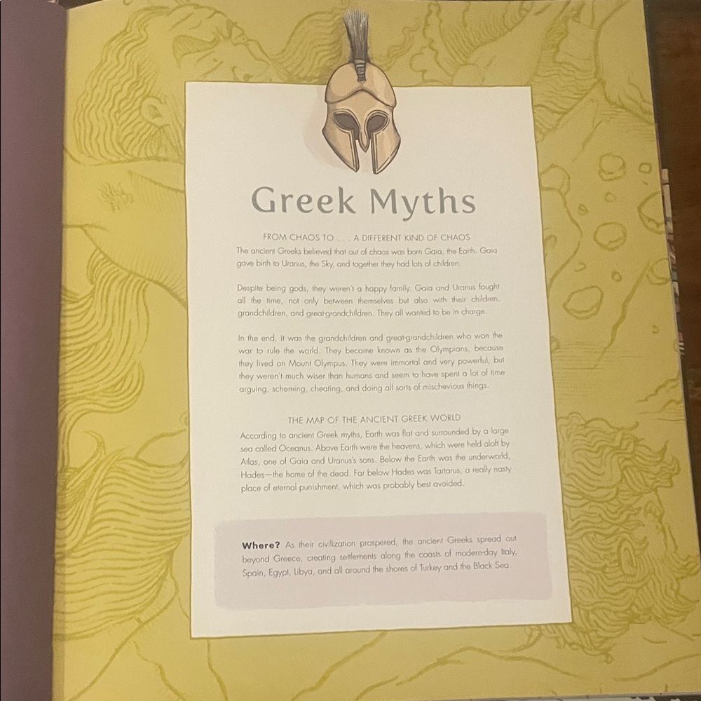 First Edition, Hardbound Myth Atlas Book - Picture 8 of 14